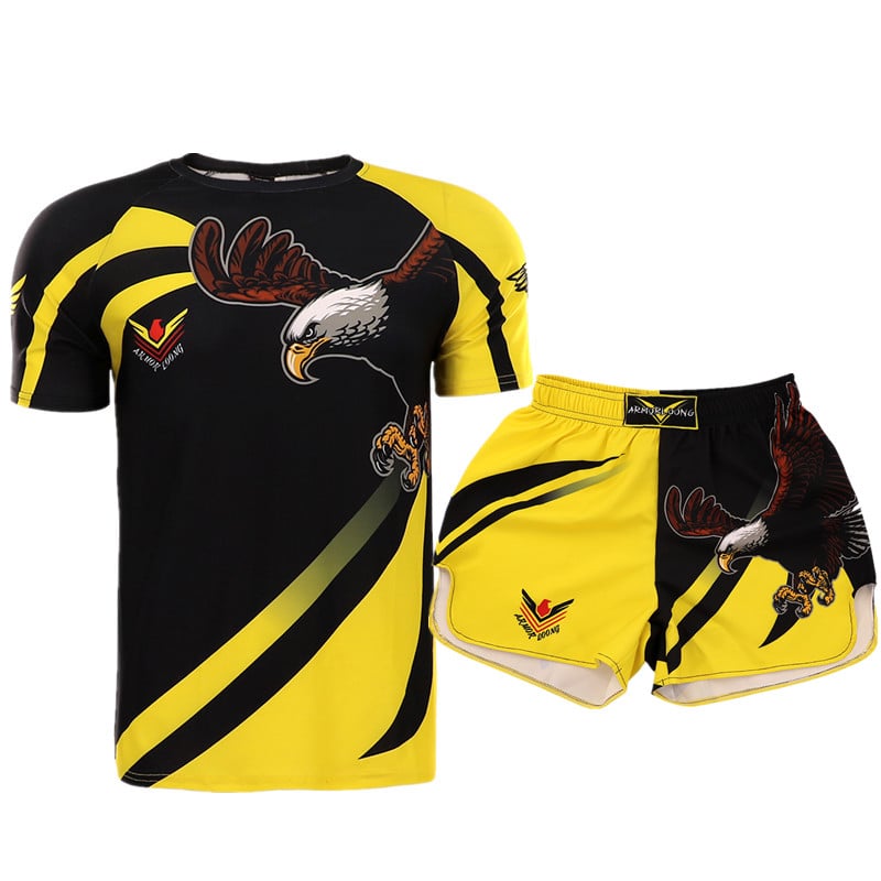 MMA Quick Dry Training Shorts and Suit Set