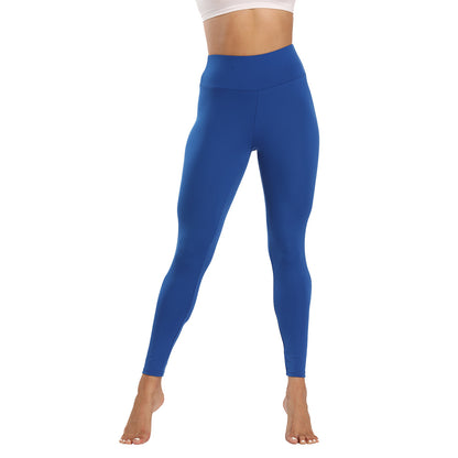 Pure Color Sweat-Absorbent Yoga Pants for Fitness