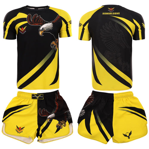 MMA Quick Dry Training Shorts and Suit Set