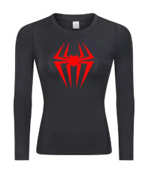 Men's Long Sleeve Fitness Shirt - Breathable Polyester T-Shirt