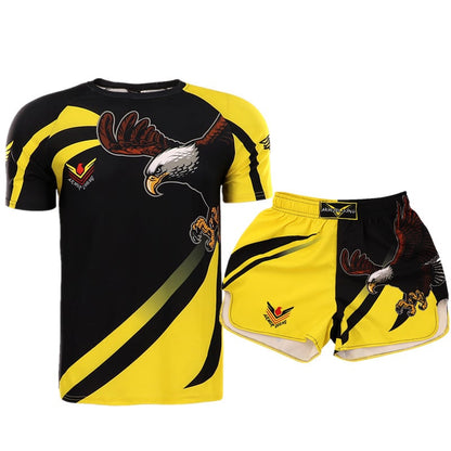 MMA Quick Dry Training Shorts and Suit Set