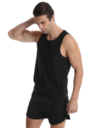 Men's Sauna Sweat Suit for Fitness and Yoga Training